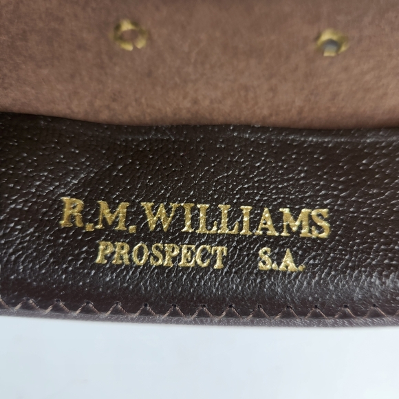 AKUBRA Drover Cowboy Hat Size 56 Brown Pure Rabbit Fur Felt Australian Western - Picture 6 of 13